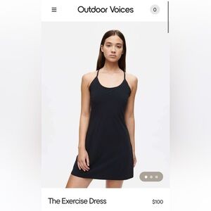 outdoor voices exercise dress